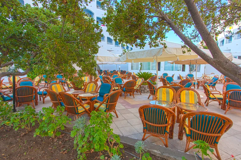 Terrace, Continental Palace, Kos