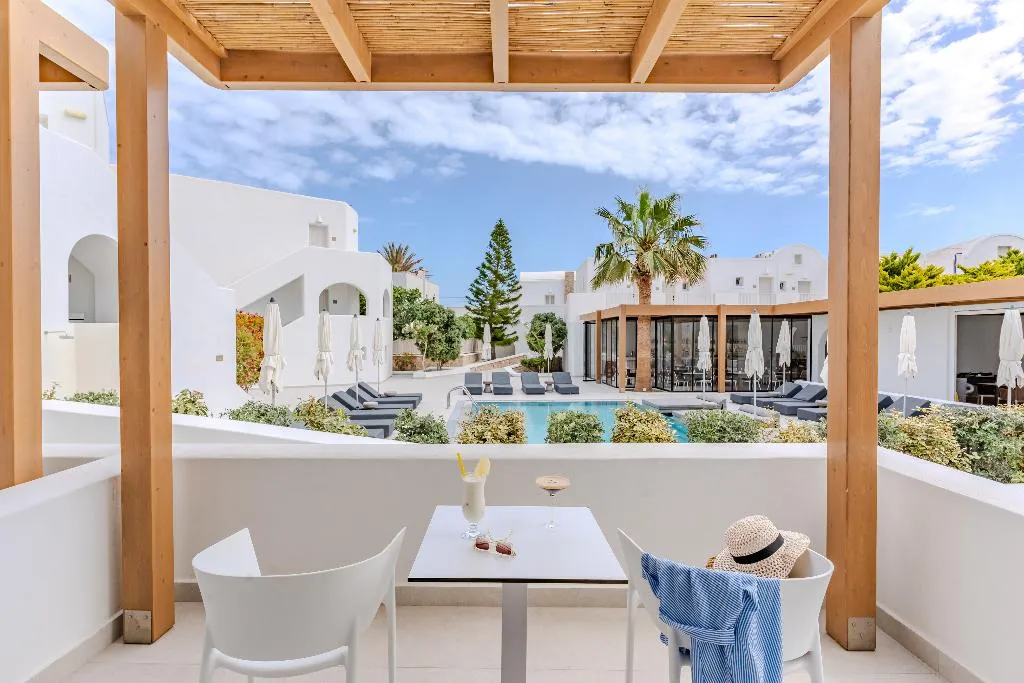 Terrace, Aegean Plaza, Santorini