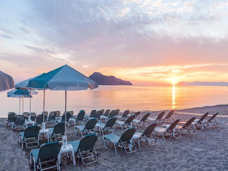 Beach, Porto Platanias Beach Resort & Spa, Crete