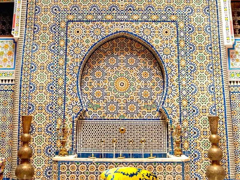 General view, Riad Rcif, Fez