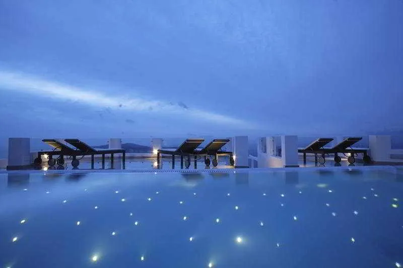 Terrace, Above Blue Suites, Santorini