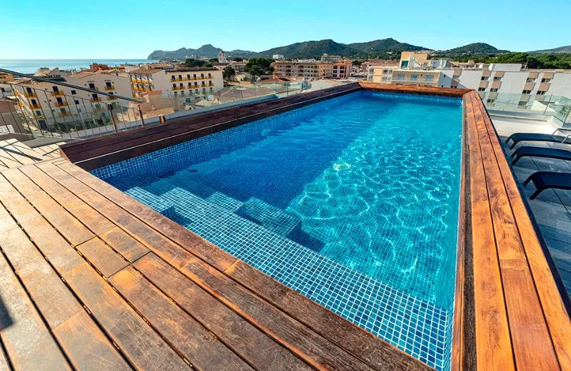 Terrace, The Place Hotel - Only Adults, Majorca