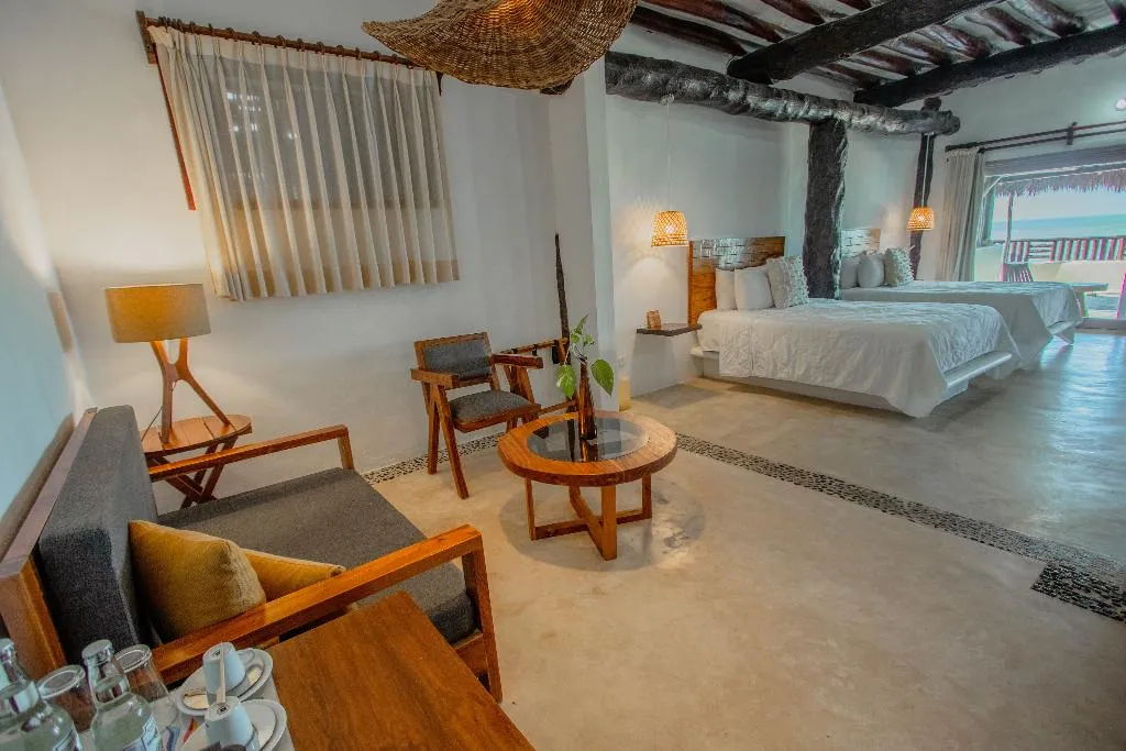 JUNIOR SUITE OCEAN VIEW Room, Hotel Las Nubes Holbox, Cancun Area