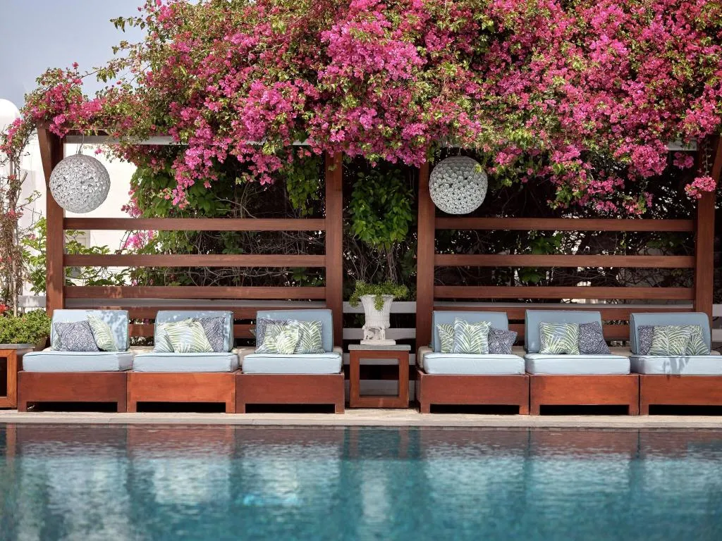 Terrace, Belvedere hotel, Mykonos