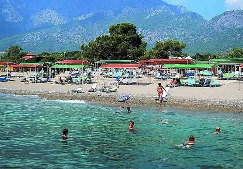 Beach, Club Boran Mare Beach, Antalya