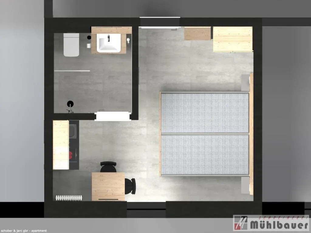 APARTMENT ONE BEDROOM Room, Adina Apartment Hotel Berlin Checkpoint Charlie, Berlin