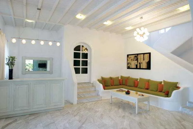 Lobby, Zephyros Hotel, Mykonos