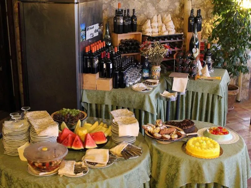 Restaurant, Hotel Baglio Santacroce, Palermo