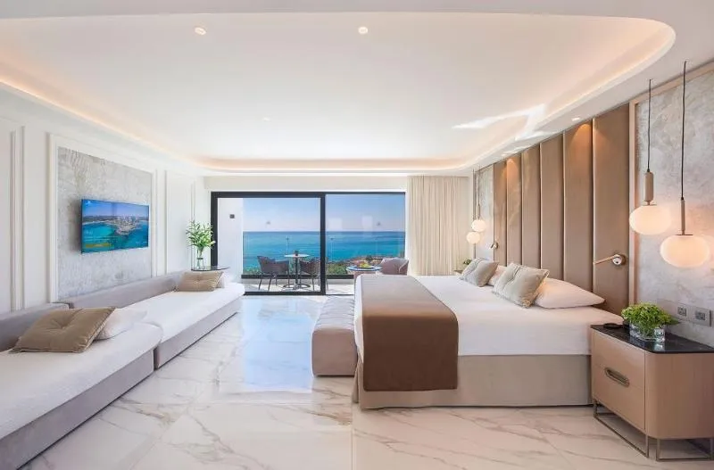 FAMILY ROOM SEA VIEW Room, Adams Beach Hotel, Cyprus