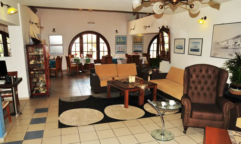 Lobby, Portiani Hotel, Santorini