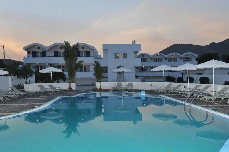 Pool, Sea View Beach Hotel, Santorini