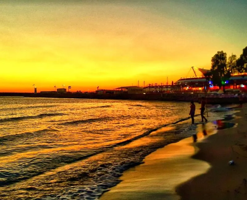 Beach, Rosy Hotel Kusadasi, Izmir