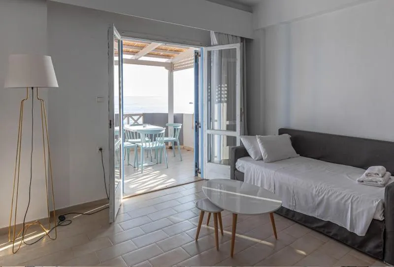 SUITE SEA VIEW CAPACITY 4 Room, Triton Authentic Cretan Hotel, Crete