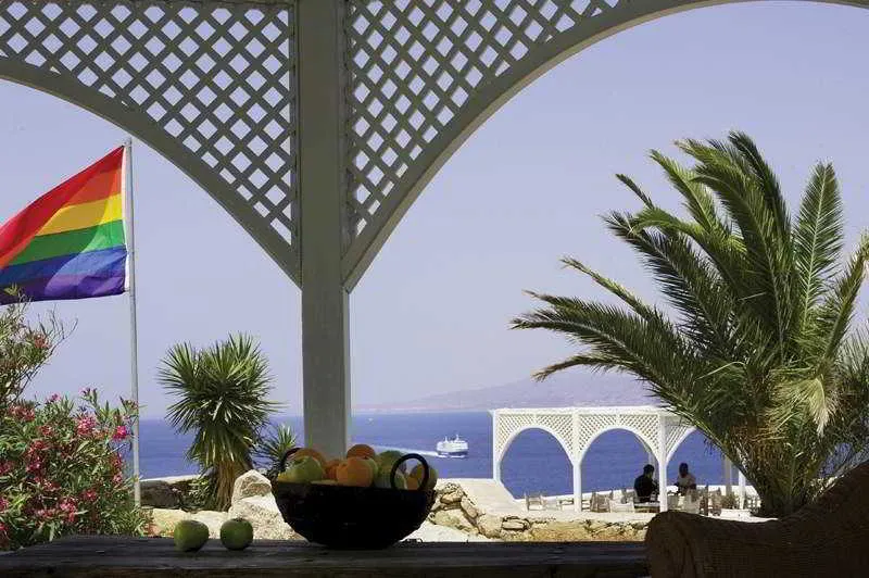General view, Elysium, Mykonos