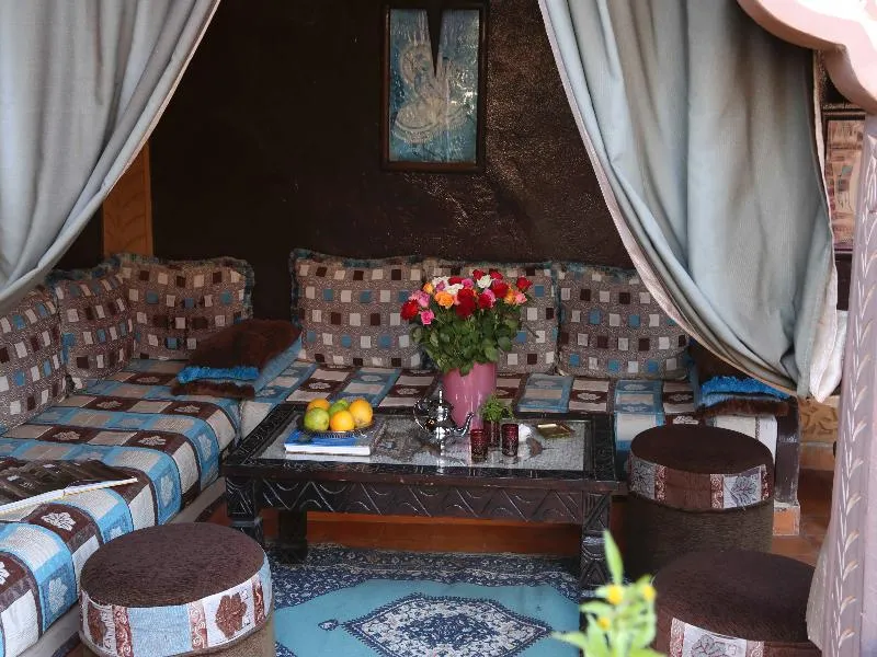 Terrace, Riad Mille Et Une Nuits, Marrakech