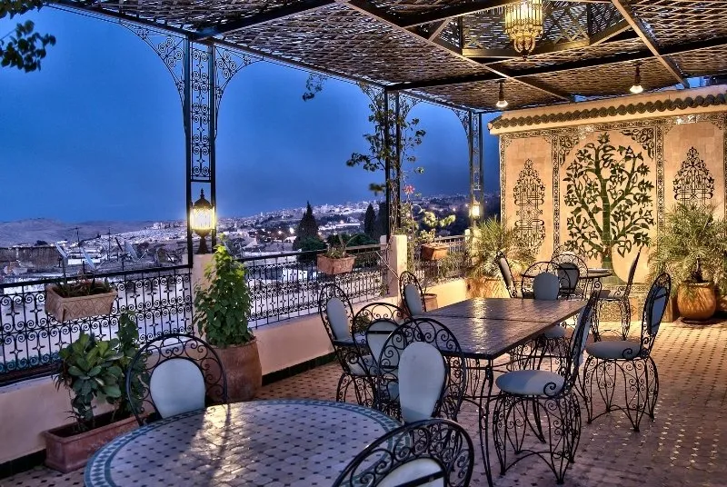 Terrace, Riad Salam Fes, Fez