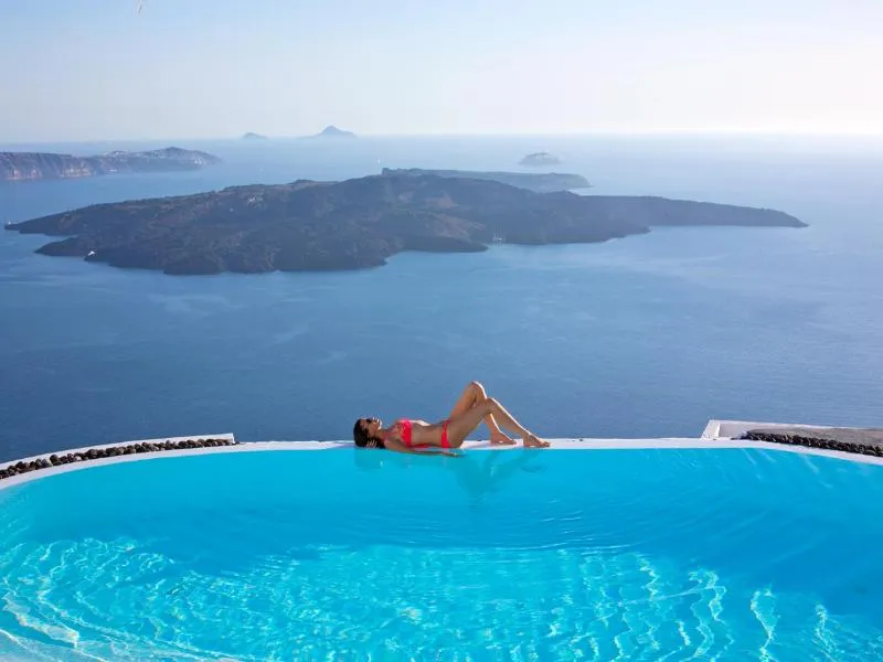 Pool, Alta Vista Suites, Santorini
