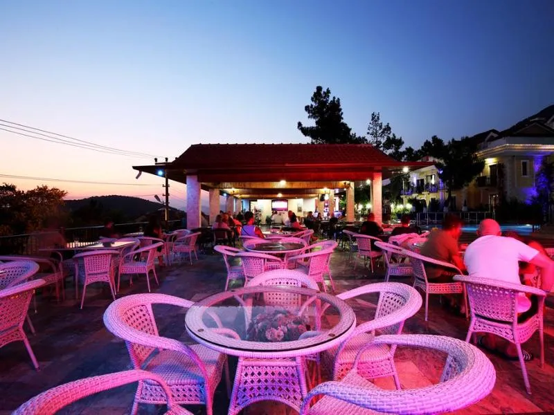 Terrace, Yel Holiday Resort, Dalaman