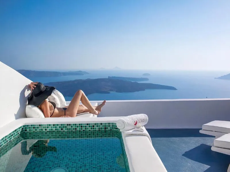 SUITE DELUXE Room, Aliko Luxury Suites, Santorini
