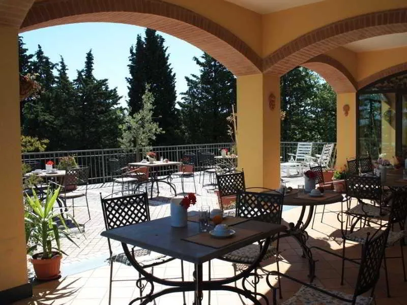 Terrace, Villa Sant'Uberto Country Inn, Florence