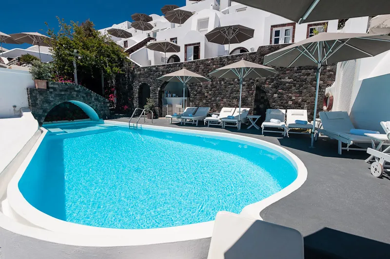 Terrace, Atrina Canava 1894 Hotel, Santorini