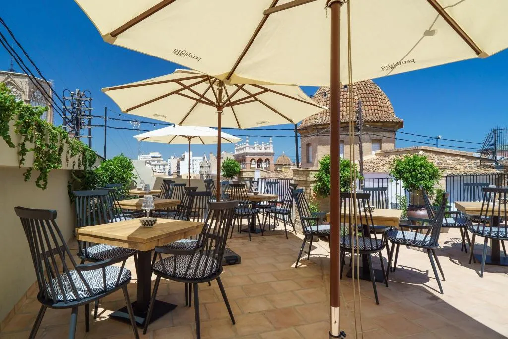 Terrace, The Valentia Cabillers Hotel, Valencia