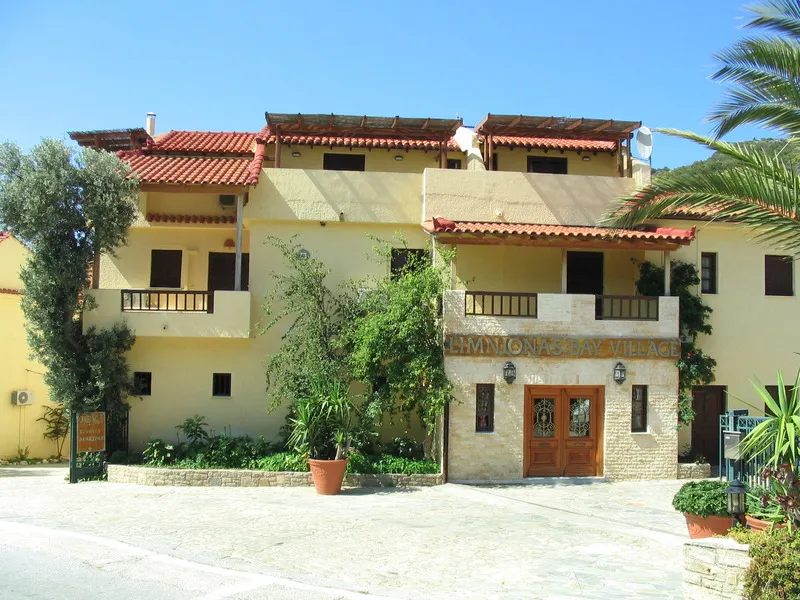 General view, Limnionas Bay Village, Samos