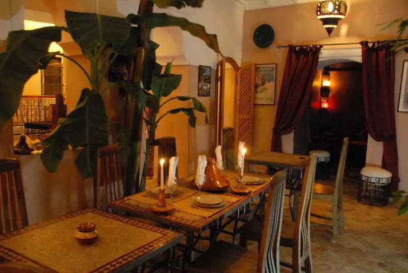 Restaurant, Riad Sidi Mimoune, Marrakech