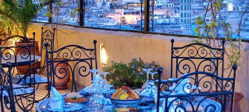 Restaurant, Riad Rcif, Fez