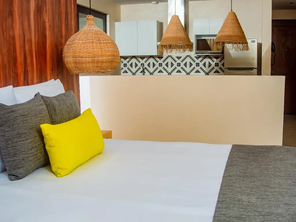 DOUBLE SUPERIOR QUEEN BED Room, Hotel Esplendor by Wyndham Tulum Nook, Cancun Area