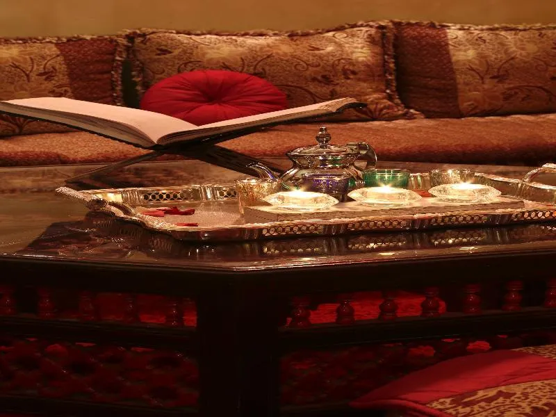 Lobby, Riad Mille Et Une Nuits, Marrakech