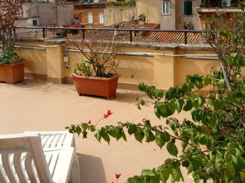 Terrace, Finestra Su Trastevere, Rome