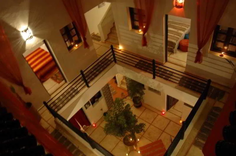 Lobby, Riad Hcekarram, Marrakech