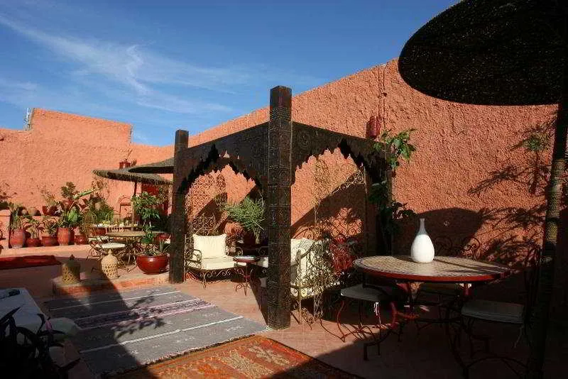 Terrace, Riad Amiris, Marrakech
