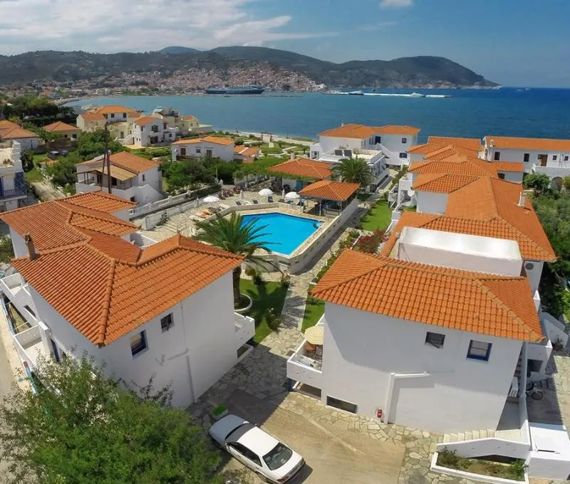 General view, Sunrise Village, Skiathos