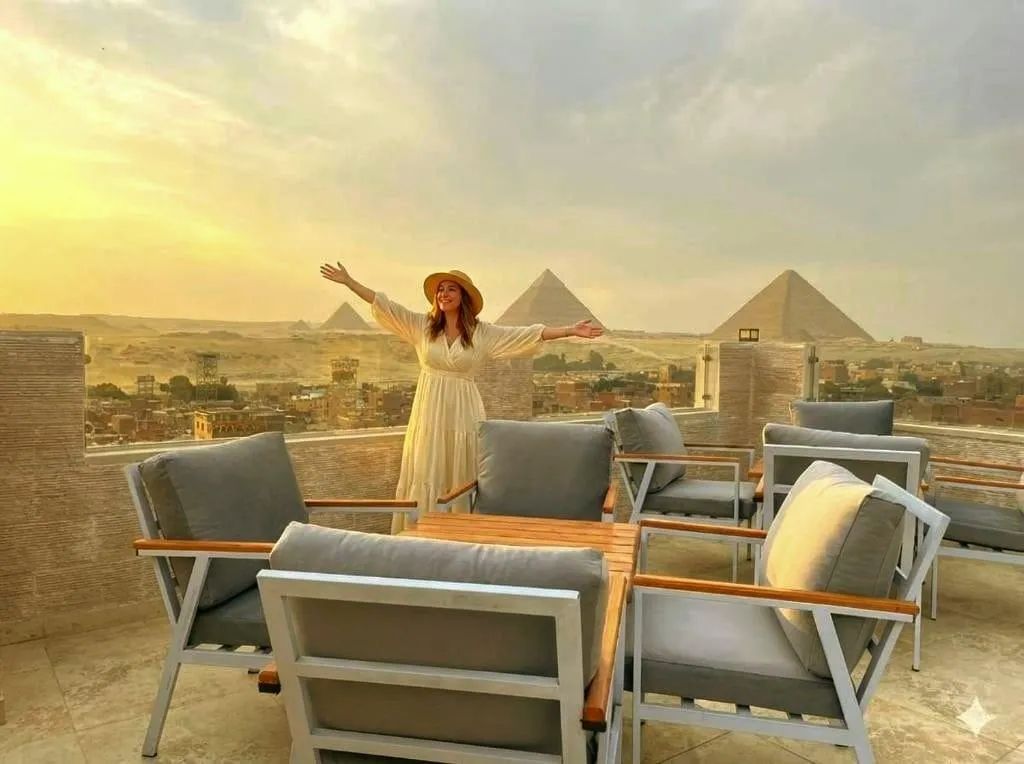 General view, The Nomad Pyramids Boutique Hotel, Cairo