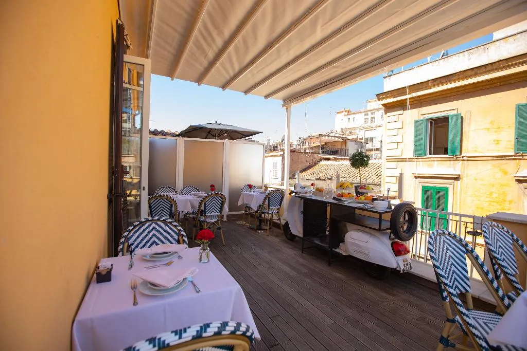 Terrace, Relais Monti, Rome