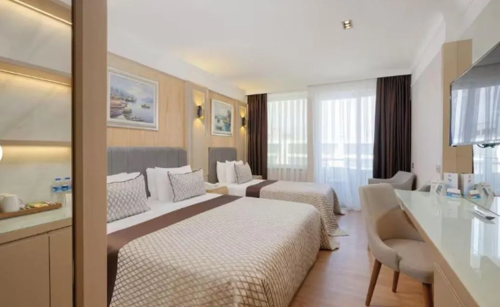 DOUBLE SINGLE USE SIDE SEA VIEW Room, Porto Bello Hotel Resort & Spa, Antalya