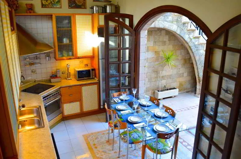 Restaurant, Medieval Villa, Rhodes
