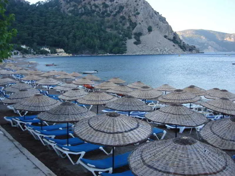 Beach, Ozcan Beach Hotel, Dalaman