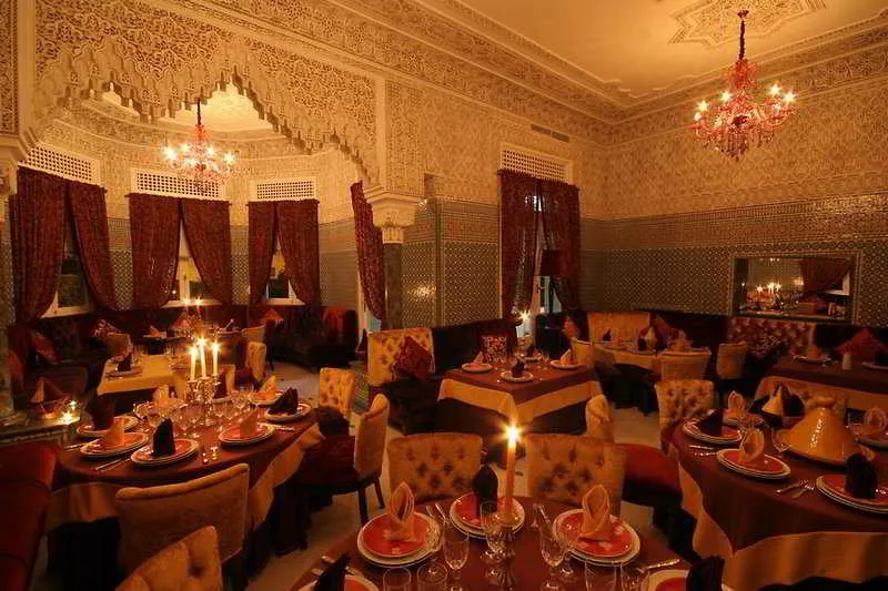 Restaurant, Jnane Sherazade, Casablanca