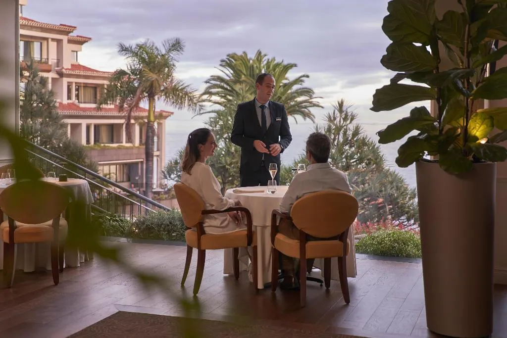 Restaurant, The Cliff Bay Resort, Madeira