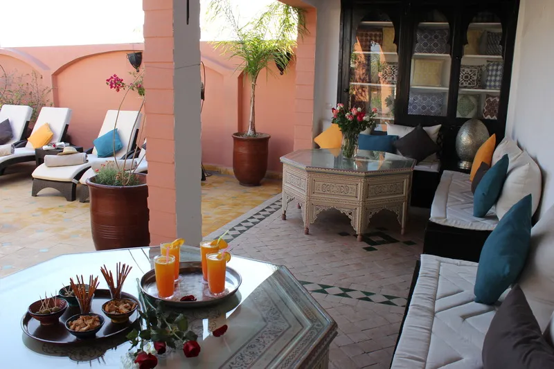 Terrace, Riad Lena & Spa, Marrakech