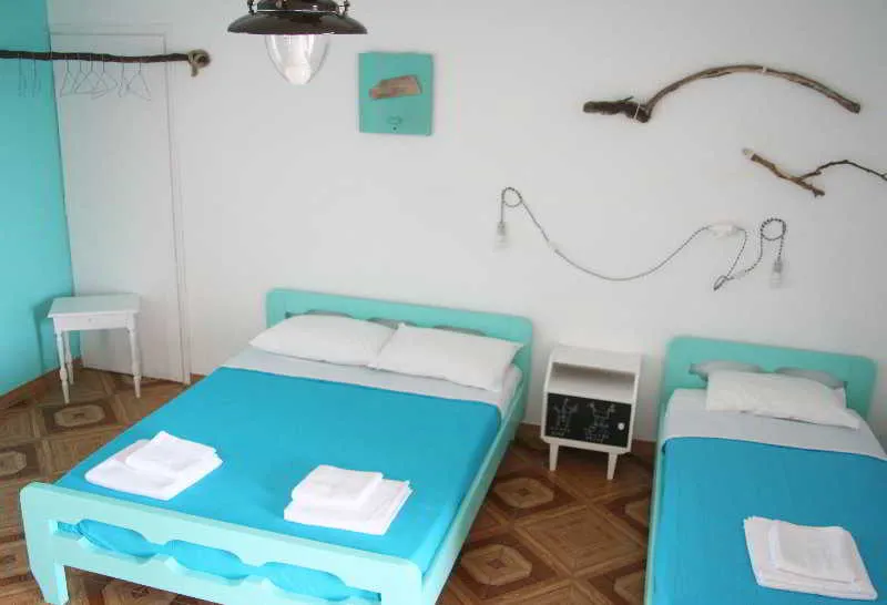 Room, Bluelife, Santorini
