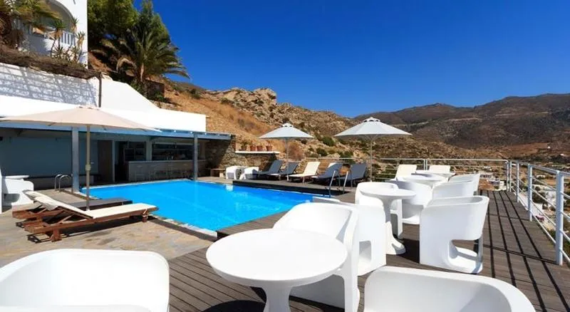 Pool, Hide Out Suites, Santorini