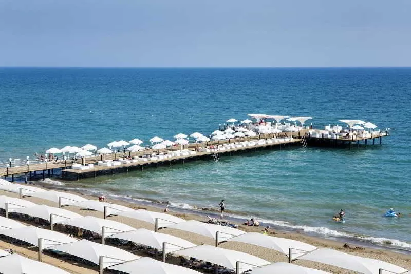 Beach, Bellis Deluxe Hotel, Antalya