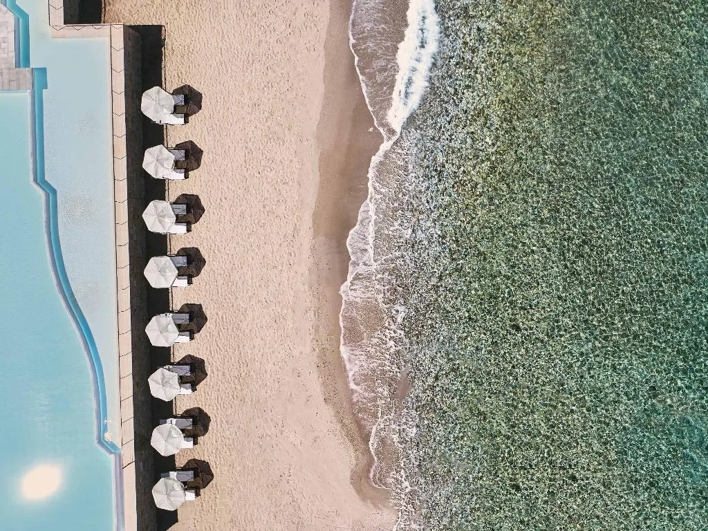 SUITE DELUXE SEA FRONT Room, Grecotel LUXME White, Crete