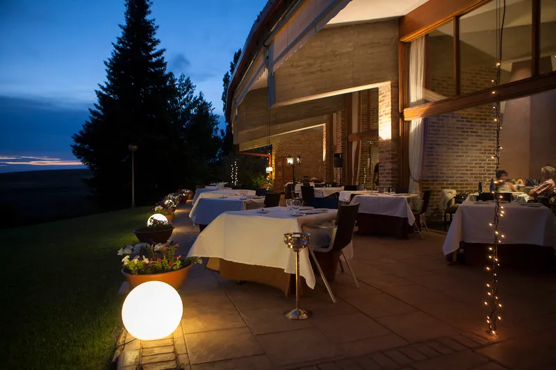 Terrace, Parador de Segovia, Madrid