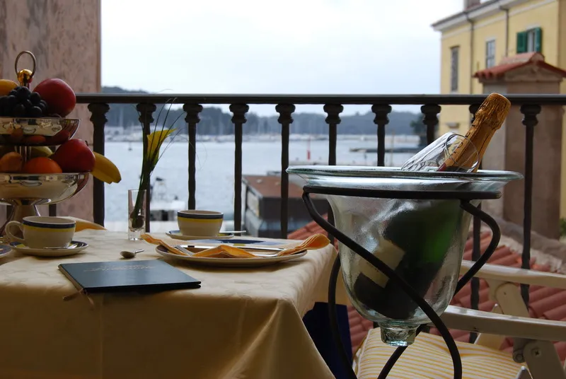 Terrace, Villa Tuttorotto, Istria