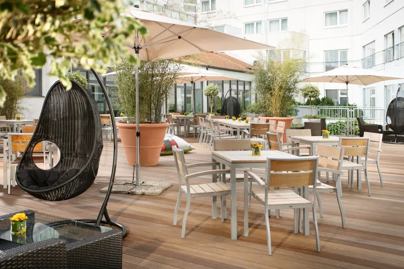 Terrace, Hotel Berlin, Berlin, Berlin